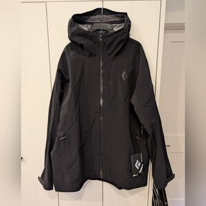 Black Diamond Stretch Recon Ski Shell Men's XL BNWT